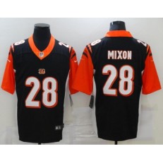Cincinnati Bengals #28 Joe Mixon Black Vapor Limited Jersey