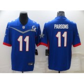 Dallas Cowboys #11 Micah Parsons Blue 2022 NFC Pro Bowl Limited Jersey