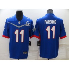 Dallas Cowboys #11 Micah Parsons Blue 2022 NFC Pro Bowl Limited Jersey