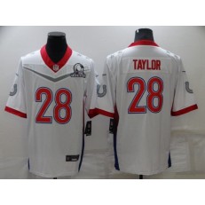 Indianapolis Colts #28 Jonathan Taylor White 2022 NFC Pro Bowl Limited Jersey
