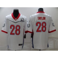 Indianapolis Colts #28 Jonathan Taylor White 2022 NFC Pro Bowl Limited Jersey