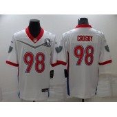 Las Vegas Raiders #98 Maxx Crosby White 2022 NFC Pro Bowl Limited Jersey