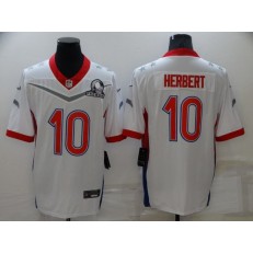 Los Angeles Chargers #10 Justin Herbert White 2022 NFC Pro Bowl Limited Jersey