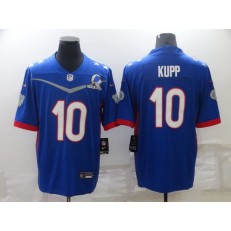 Los Angeles Rams #10 Cooper Kupp Blue 2022 NFC Pro Bowl Limited Jersey