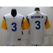 Los Angeles Rams #3 Odell Beckham Jr. White Vapor Untouchable Limited Jersey