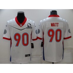 Pittsburgh Steelers #90 T.J. Watt White 2022 NFC Pro Bowl Limited Jersey