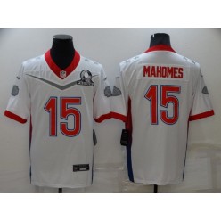 Kansas City Chiefs 15 Patrick Mahomes White 2022 NFC Pro Bowl Limited Jersey