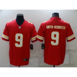 Kansas City Chiefs 9 JuJu Smith Schuster Red Vapor Limited Jersey