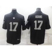Las Vegas Raiders 17 Davante Adams Black Vapor Limited Jersey