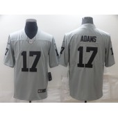 Las Vegas Raiders 17 Davante Adams Gray Inverted Legend Limited Jersey