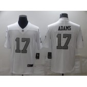 Las Vegas Raiders 17 Davante Adams White Color Rush Jersey