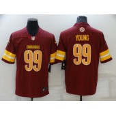 Washington Commanders 99 Chase Young Burgundy Vapor Untouchable Limited Jersey