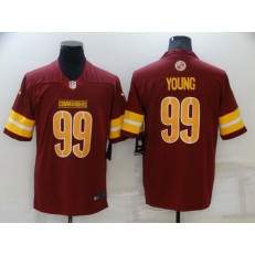 Washington Commanders 99 Chase Young Burgundy Vapor Untouchable Limited Jersey