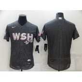 MLB Washington Nationals Blank Gray Nike 2022 City Connect Flexbase Jersey