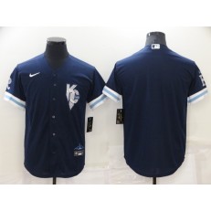 MLB Kansas City Royals Blank Navy Nike 2022 City Connect Cool Base Jersey