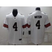 Nike Browns 4 Deshaun Watson White Vapor Limited Jersey