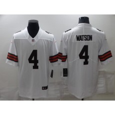 Nike Browns 4 Deshaun Watson White Vapor Limited Jersey