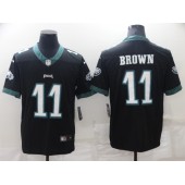 Nike Eagles 11 A. J. Brown Black 2022 NFL Draft Vapor Untouchable Limited Jersey