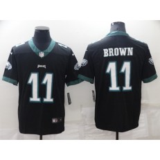 Nike Eagles 11 A. J. Brown Black 2022 NFL Draft Vapor Untouchable Limited Jersey