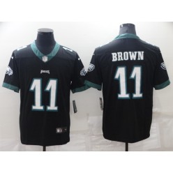 Nike Eagles 11 A. J. Brown Black 2022 NFL Draft Vapor Untouchable Limited Jersey
