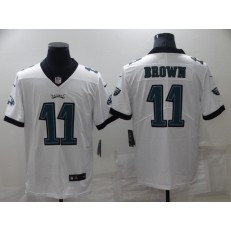 Nike Eagles 11 A. J. Brown White 2022 NFL Draft Vapor Untouchable Limited Jersey