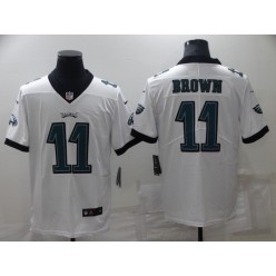 Nike Eagles 11 A. J. Brown White 2022 NFL Draft Vapor Untouchable Limited Jersey