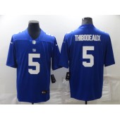 Nike Giants 5 Kayvon Thibodeaux Royal 2022 NFL Draft Vapor Untouchable Limited Jersey