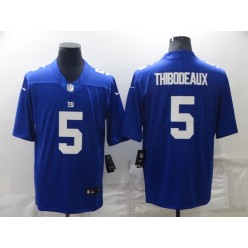 Nike Giants 5 Kayvon Thibodeaux Royal 2022 NFL Draft Vapor Untouchable Limited Jersey