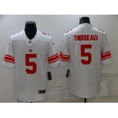 Nike Giants 5 Kayvon Thibodeaux White 2022 NFL Draft Vapor Untouchable Limited Jersey