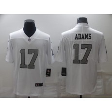 Nike Raiders 17 Davante Adams White Color Rush Jersey