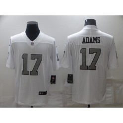 Nike Raiders 17 Davante Adams White Color Rush Jersey