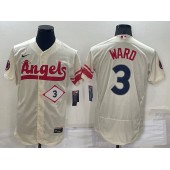 Los Angeles Angels 3 Taylor Ward Cream Nike 2022 City Connect Flexbase Jerseys