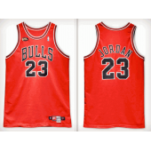 Michael Jordan #23 Chicago Bulls 1998 NBA Finals Red Jersey