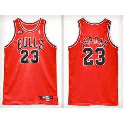 Michael Jordan #23 Chicago Bulls 1998 NBA Finals Red Jersey
