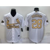 Cardinals 28 Nolan Arenado White Nike 2022 MLB All-Star Cool Base Jersey