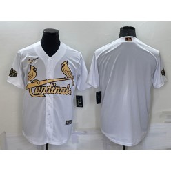 Cardinals Blank White Nike 2022 MLB All-Star Cool Base Jersey