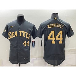 Mariners 44 Julio Rodriguez Charcoal Nike 2022 MLB All-Star Flexbase Jersey