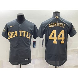 Mariners 44 Julio Rodriguez Charcoal Nike 2022 MLB All-Star Flexbase Jerseys
