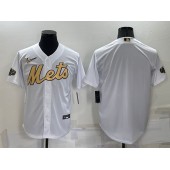 Mets Blank White Nike 2022 MLB All-Star Cool Base Jersey