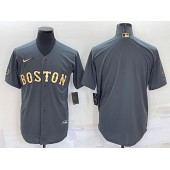 Red Sox Blank Charcoal Nike 2022 MLB All-Star Cool Base Jerseys