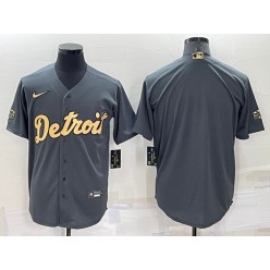 Tigers Blank Charcoal Nike 2022 MLB All-Star Cool Base Jersey