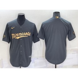 Twins 25 Blank Charcoal Nike 2022 MLB All-Star Cool Base Jersey