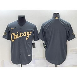White Sox Blank Charcoal Nike 2022 MLB All-Star Cool Base Jersey