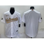 Nationals Blank White Nike 2022 MLB All-Star Cool Base Jersey