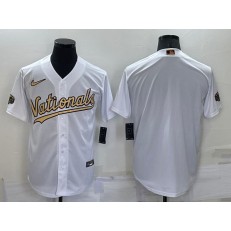 Nationals Blank White Nike 2022 MLB All-Star Cool Base Jersey