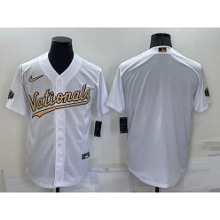 Nationals Blank White Nike 2022 MLB All-Star Cool Base Jersey
