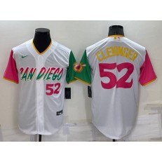 Padres 52 Mike Clevinger White Nike 2022 City Connect Cool Base Jerseys