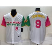 Padres 9 Jake Cronenworth White Nike 2022 City Connect Cool Base Jersey