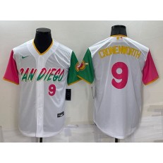 Padres 9 Jake Cronenworth White Nike 2022 City Connect Cool Base Jersey