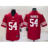Nike 49ers 54 Fred Warner Red Color Rush Vapor Untouchable Limited Jersey